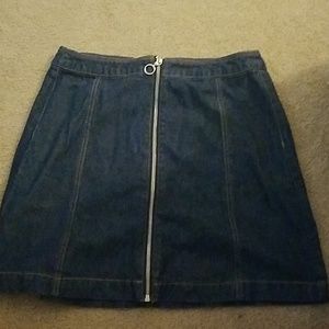 Denim skirt